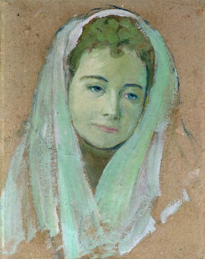Marthe with a White Veil by Maurice Denis